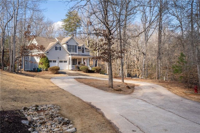 view of front of house featuring a porch