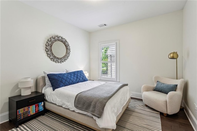 1393 Kings Park Dr NW, Kennesaw, GA 30152 - bedroom featuring baseboards and dark wood-type flooring