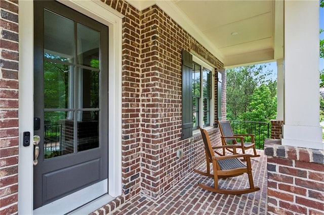 1393 Kings Park Dr NW, Kennesaw, GA 30152 - view of covered porch