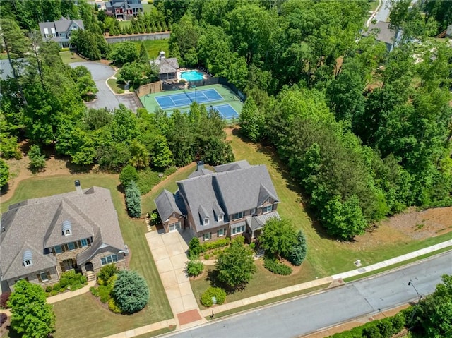 1393 Kings Park Dr NW, Kennesaw, GA 30152 - drone / aerial view
