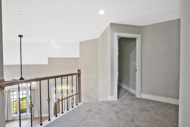 1950 Stethem Fry, Alpharetta, GA 30022 - hallway featuring carpet floors and recessed lighting