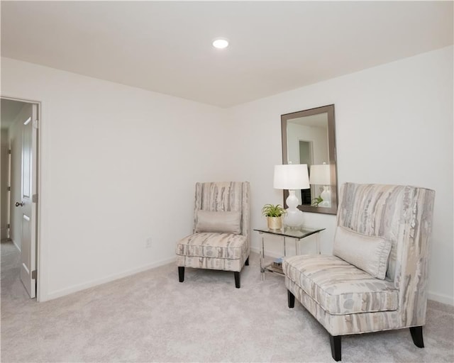 2686 NE Almand Ln NE, Conyers, GA 30013 - sitting room with carpet and recessed lighting