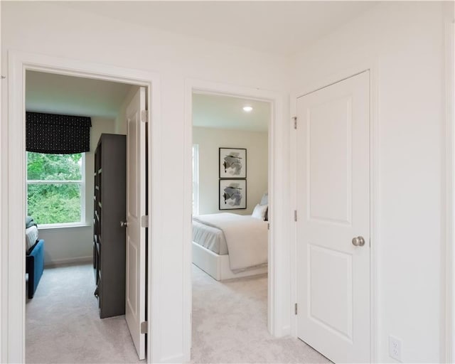 2686 NE Almand Ln NE, Conyers, GA 30013 - hall with light colored carpet