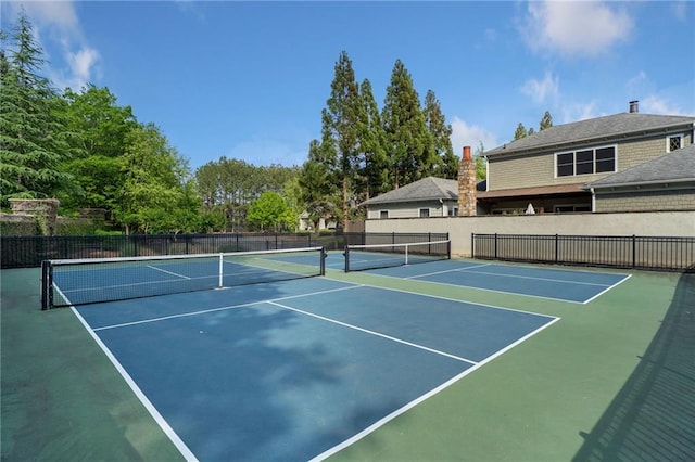 671 Stickley Oak Way, Woodstock, GA 30189 - view of tennis court featuring community basketball court