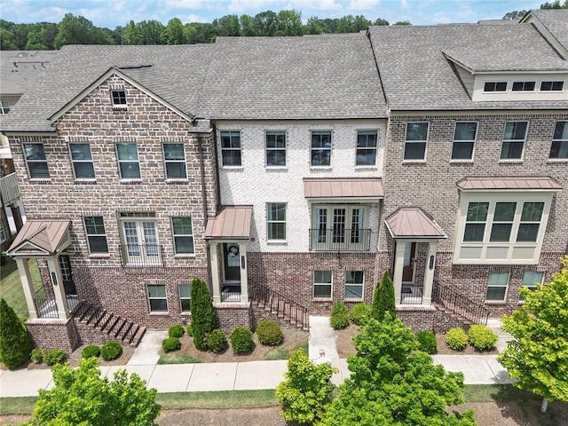 416 Montclair Ct, Woodstock, GA 30188 - multi unit property featuring brick siding and a standing seam roof