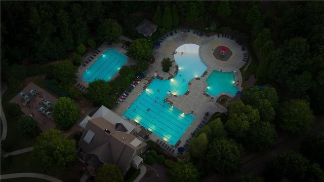 drone / aerial view