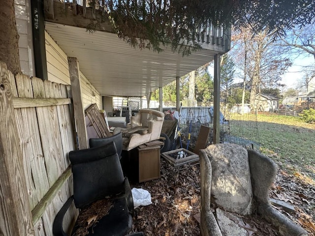 view of patio