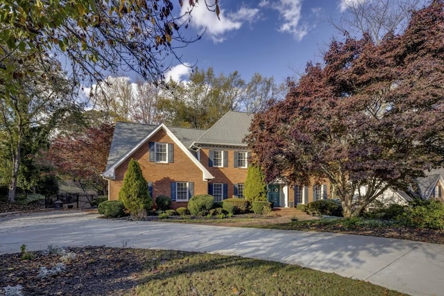 view of colonial-style house