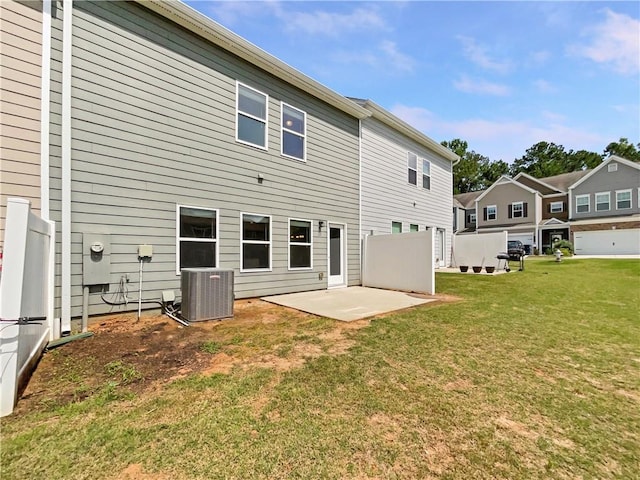 36 Crescent, Dallas, GA 30157 - rear view of property featuring a patio and a yard