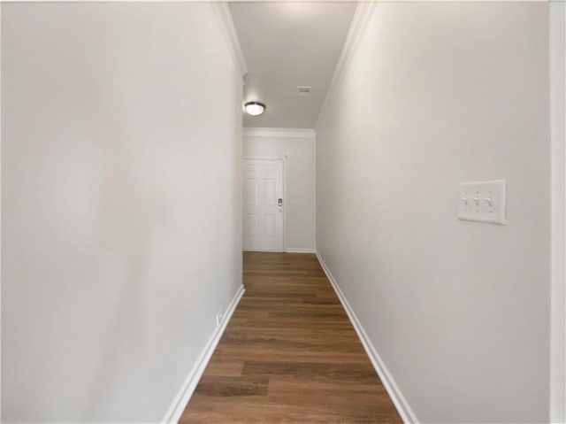 36 Crescent, Dallas, GA 30157 - hallway with crown molding and wood finished floors