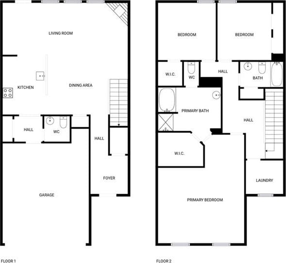 36 Crescent, Dallas, GA 30157 - view of floor plan / room layout