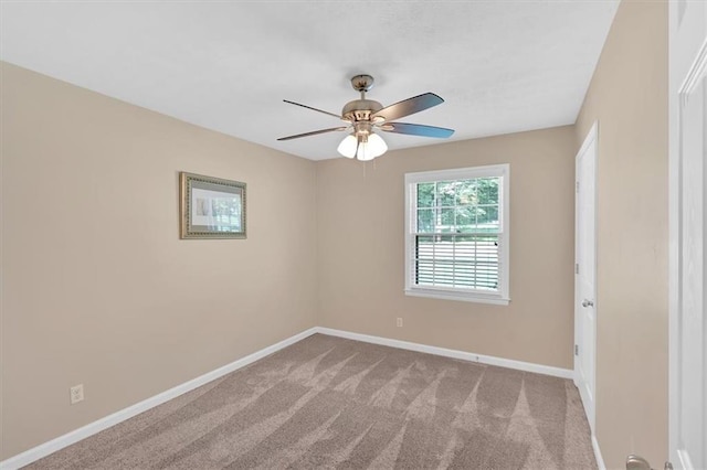 10 Shadow Ln, Cartersville, GA 30120 - unfurnished room featuring carpet floors, baseboards, and a ceiling fan
