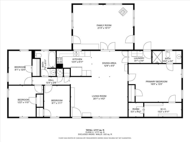 10 Shadow Ln, Cartersville, GA 30120 - room layout