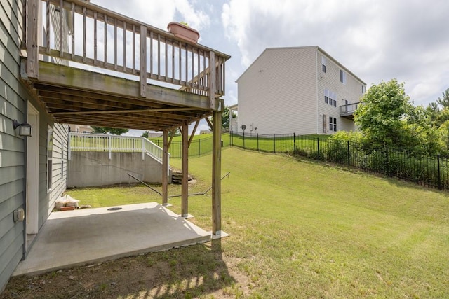 1530 Avalon Creek Rd, Sugar Hill, GA 30518 - view of yard featuring a patio and a deck