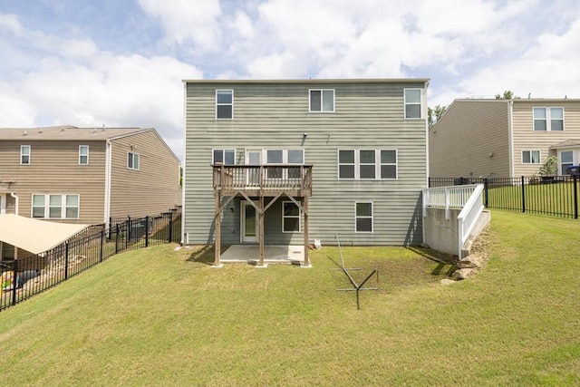 1530 Avalon Creek Rd, Sugar Hill, GA 30518 - rear view of property with a patio and a deck