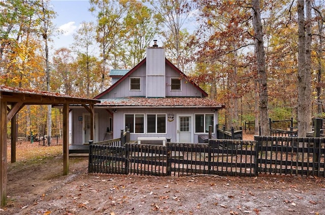 view of back of house