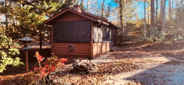 view of home's exterior