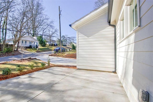 exterior space featuring a patio area