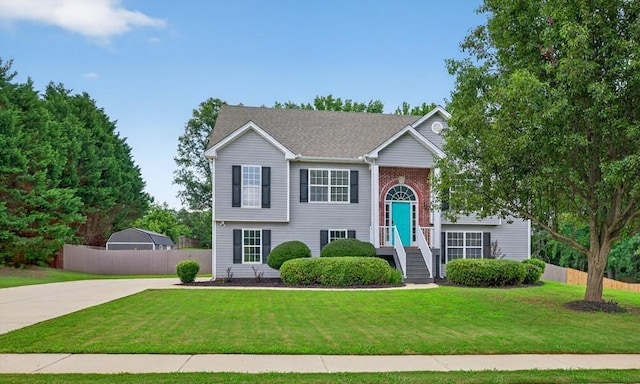 563 Bailey Dr, Jefferson, GA 30549 - view of split foyer home