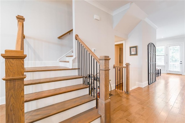 1964 Attell Way, Decatur, GA 30033 - stairs featuring wood finished floors and baseboards