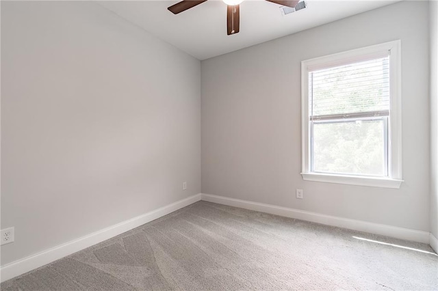 1964 Attell Way, Decatur, GA 30033 - spare room with baseboards, a ceiling fan, and carpet