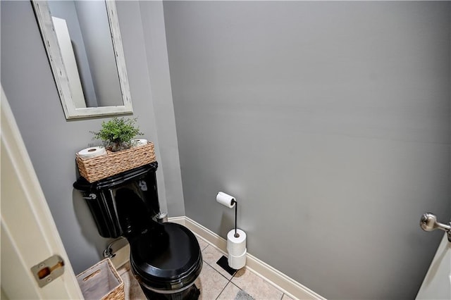 bathroom featuring tile patterned floors