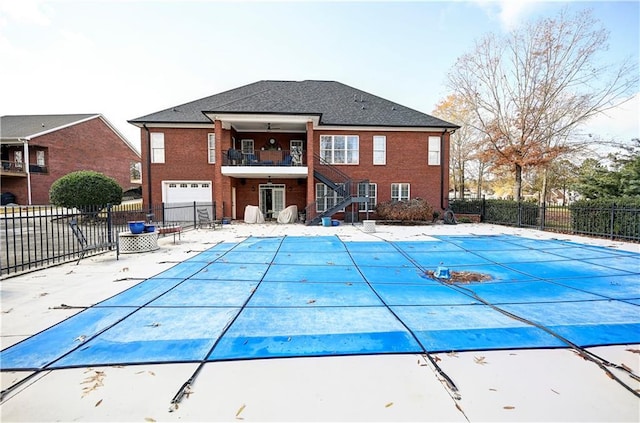 view of pool