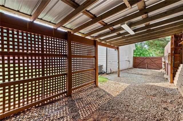 150 S St S, Buford, GA 30518 - view of yard with central air condition unit and a carport