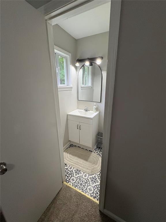 38 Daniel Cir, Franklin, GA 30217 - bathroom featuring vanity and baseboards