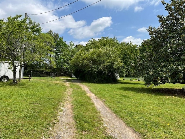 view of road