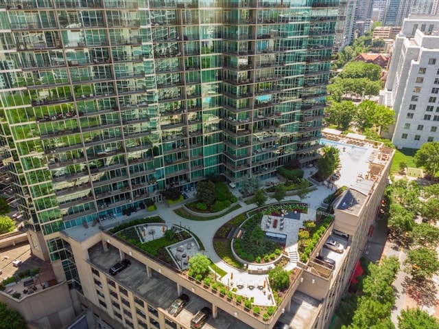 1080 Peachtree St NE Unit 608, Atlanta, GA 30309 - view of property with a city view