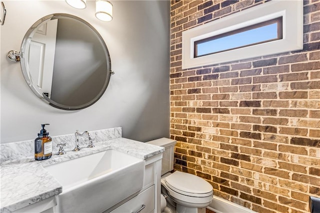 51 River Overlook Ct, Dawsonville, GA 30534 - bathroom featuring vanity and toilet