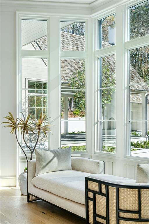 sunroom / solarium with plenty of natural light