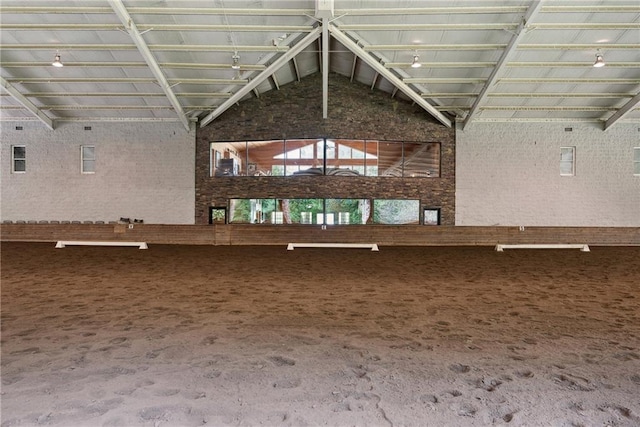 view of stable