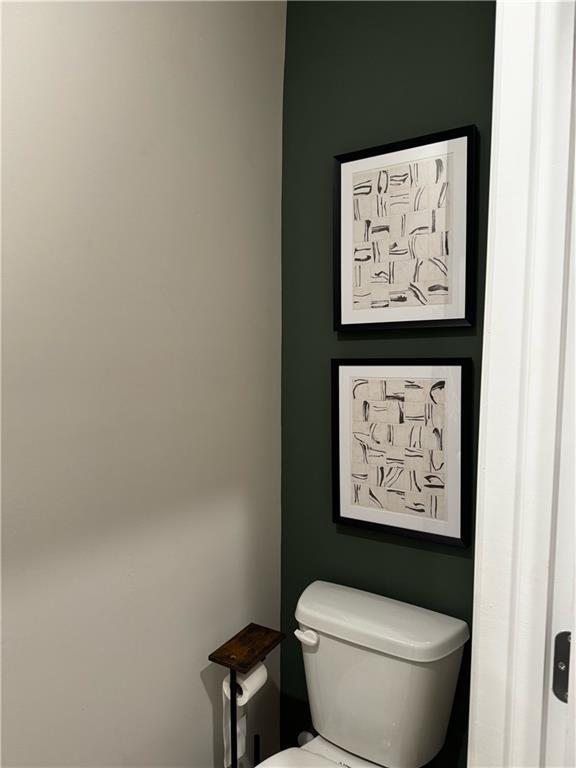 bathroom with toilet