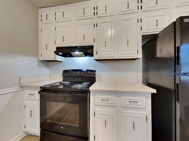 kitchen with sink, dishwasher, white cabinetry, hardwood / wood-style floors, and a textured ceiling