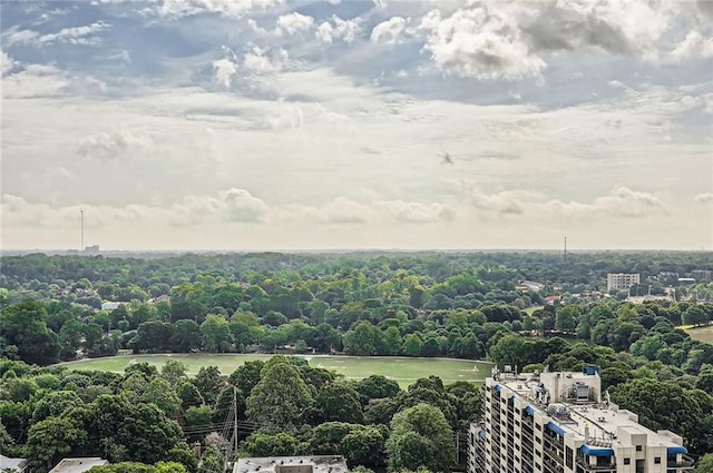 aerial view