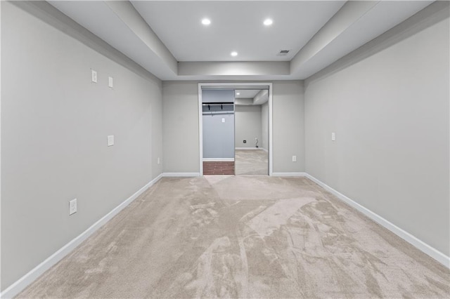 350 Paces Dr, Lithia Springs, GA 30122 - unfurnished bedroom featuring carpet, baseboards, and recessed lighting