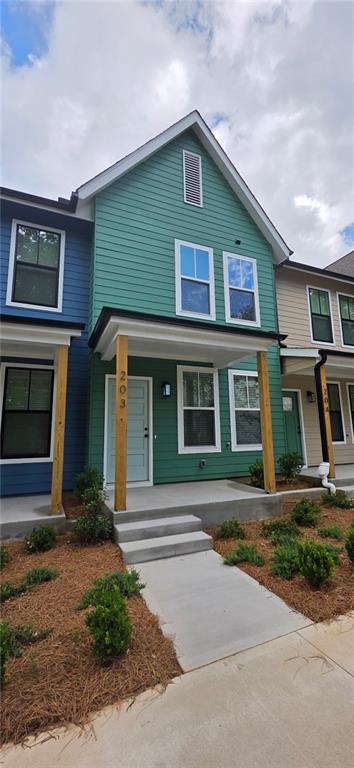 1095 Tucker Ave Unit 203, Atlanta, GA 30310 - view of front of home featuring a porch
