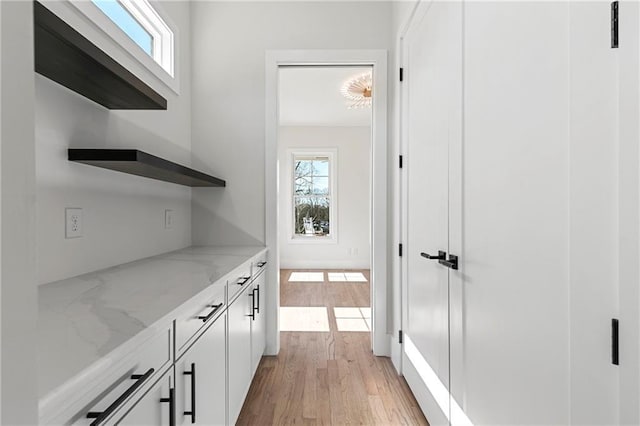 1857 Defoor Ave, Atlanta, GA 30318 - interior space with light wood-type flooring and a wealth of natural light