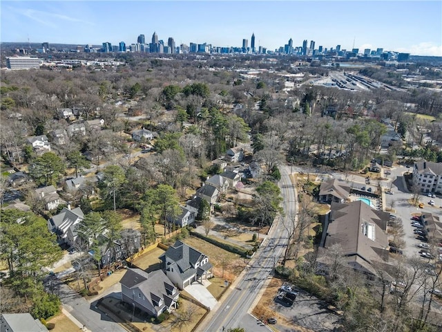 1857 Defoor Ave, Atlanta, GA 30318 - birds eye view of property with a city view
