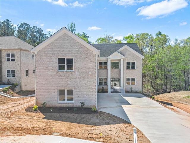 4267 Matisse Ln, Fairburn, GA 30213 - view of front of property with concrete driveway and brick siding