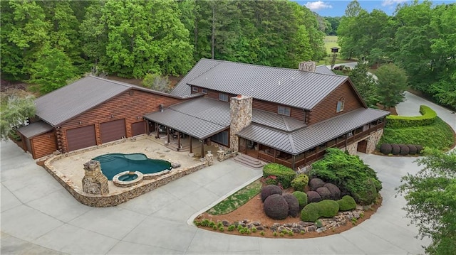 14501 Woolsey Rd, Hampton, GA 30228 - aerial view of property and surrounding area