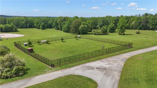 14501 Woolsey Rd, Hampton, GA 30228 - aerial view of sparsely populated area with a pastoral area