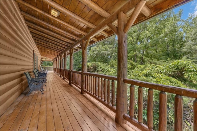 14501 Woolsey Rd, Hampton, GA 30228 - view of deck