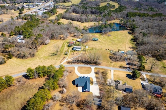 view of property location with a nearby body of water