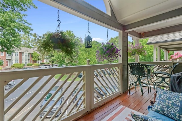 view of deck