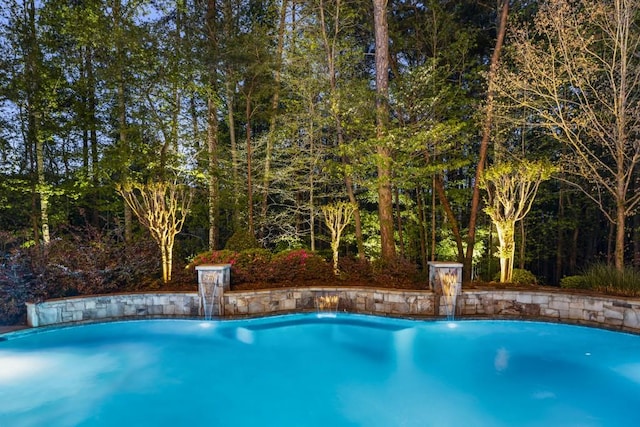 view of pool