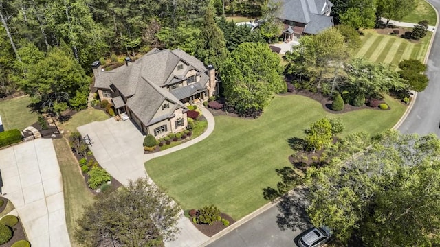 drone / aerial view