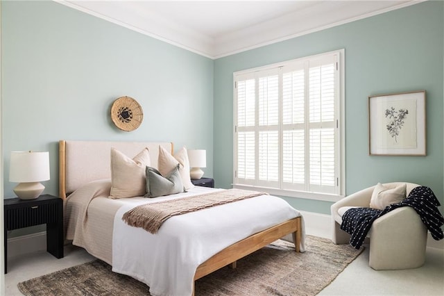 461 Bartram St SE Unit A, Atlanta, GA 30316 - bedroom with ornamental molding, carpet, and baseboards
